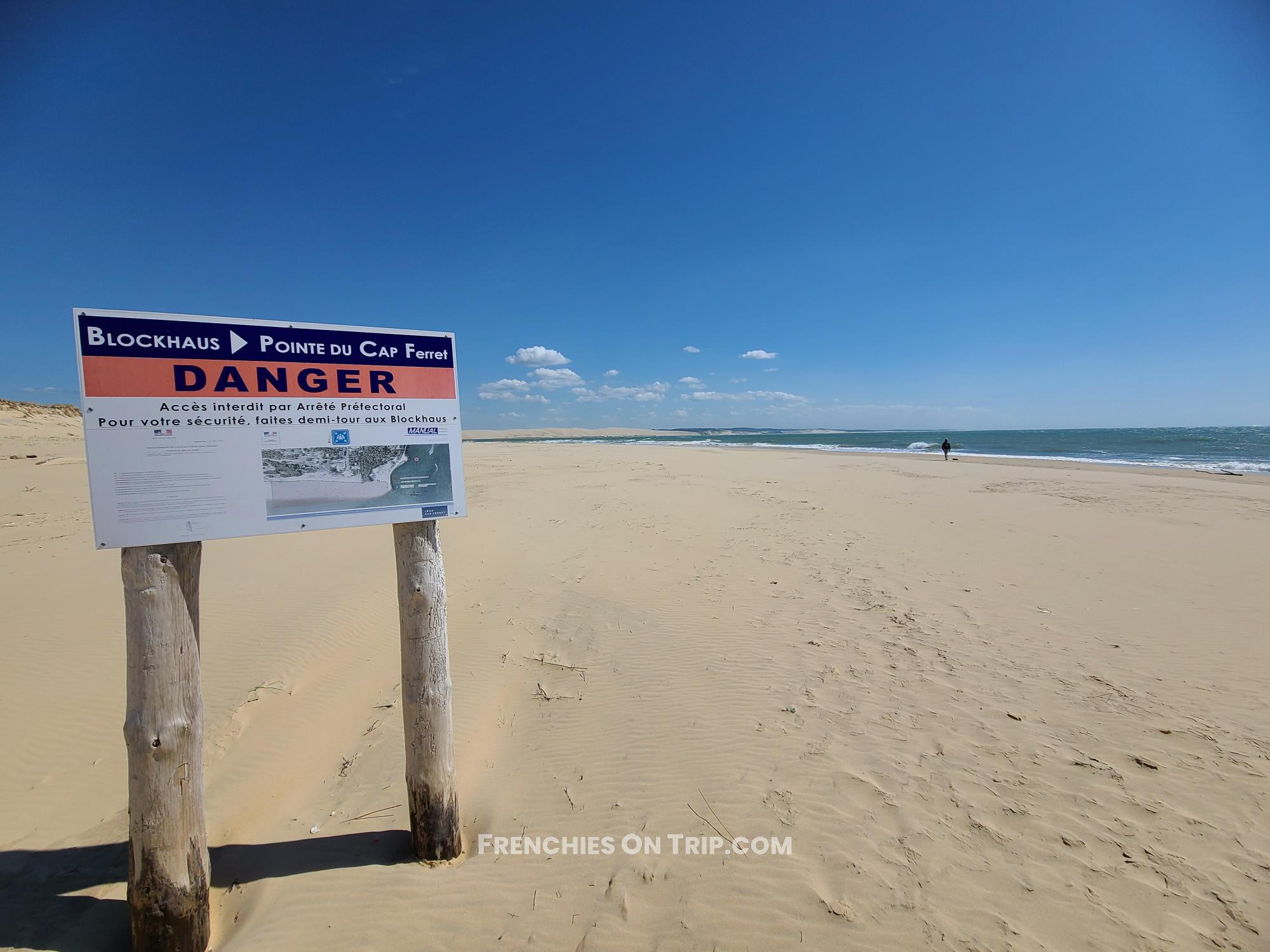 The Cap Ferret Point (France), Frenchies on Trip